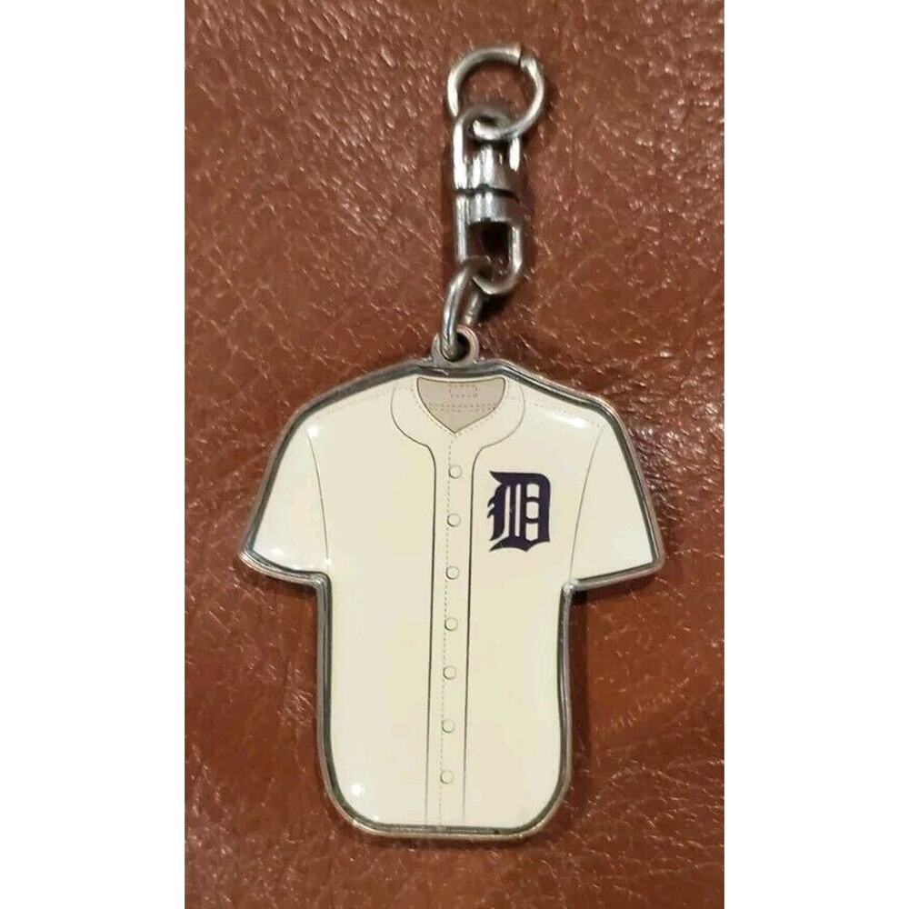 1.5 Inch Team Beans MLB 2017 Detroit Tigers Shirt Jersey Keychain Clip Flaws